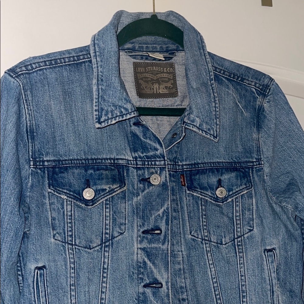 Levi's Blue Jean Jacket Classic Denim Style